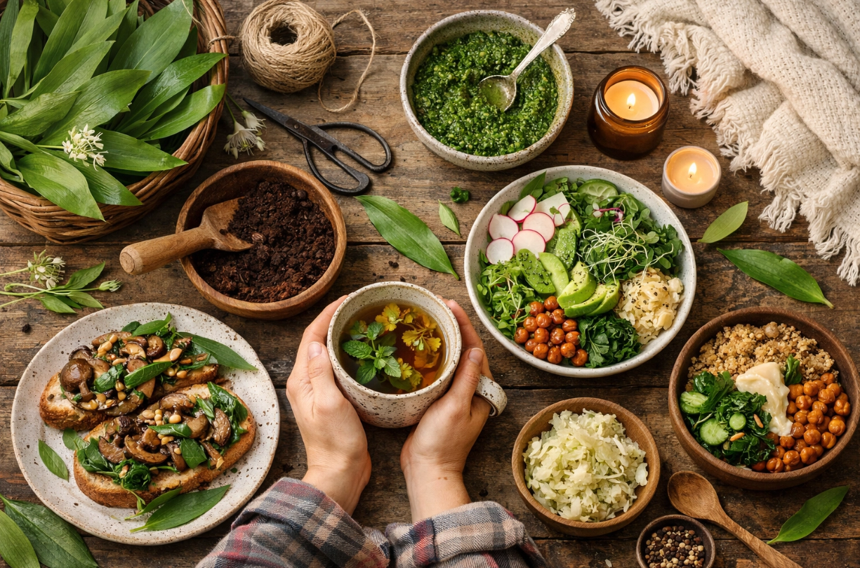 Mid-March Magic: Wild Garlic, Soil Therapy, and the Secrets of a Happy Gut